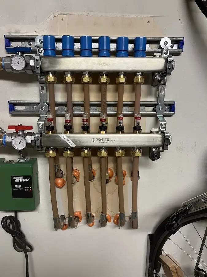 Plumber performing Leak Detection at a residential property in Clemson University